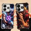 S-Street F-Fighters Soft Phone Case For Xiaomi Poco X7 X8 Pro Max X6 X5 X3 F8 Ultra F7 M8 M7 M5S Redmi 15C 15A 15 14C 13C 12C 13