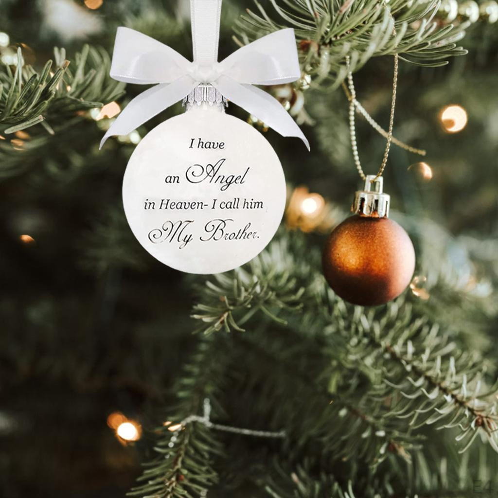 Hanging Decoration Ornament Sympathy Bauble Sign for Family