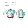 Coral Fleece Hand Towel Kitchen Bathroom Lantern Pattern Hangable Handkerchief Soft Absorbent Decorative Hanging Towel For Daily