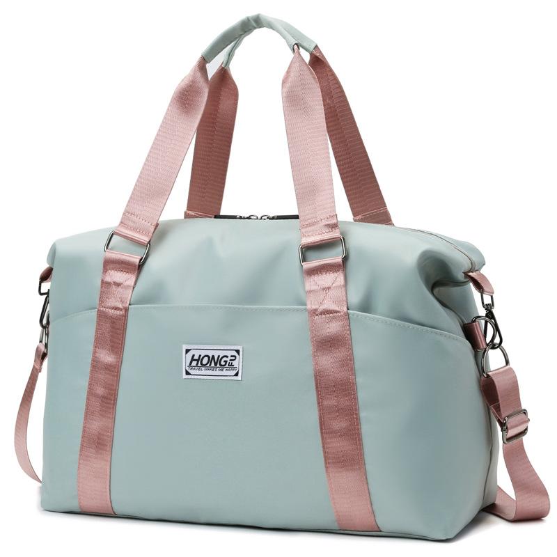 New large-capacity fitness bag dry and wet separation sports yoga bag fashionable and lightweight short-distance travel handbag
