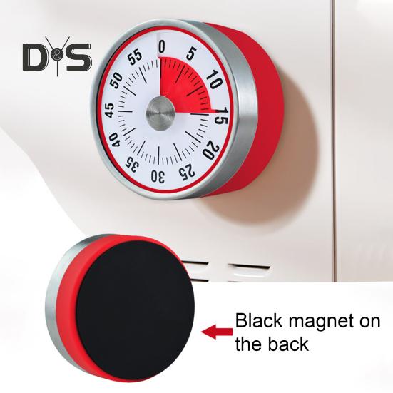 Kitchen Timer for Cooking High Precision Chef Timer Clock Magnetic Mechanical Desk Timer Countdown Reminder for Cooking Baking Learning Fitness