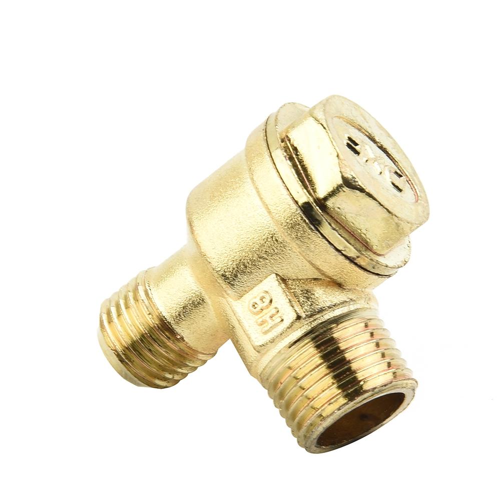 3 Port Check Valve Zinc Alloy Male Thread Connector Tool For Air Compressor
