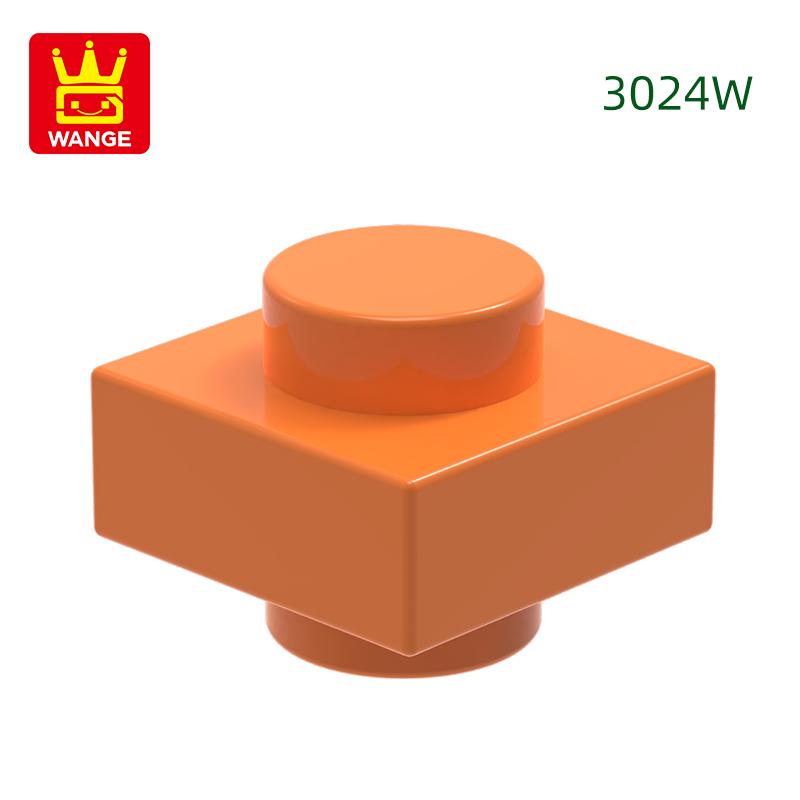 Non-Toxic 549Pcs/Lot 3024W 1X1 Double Cylinder Block Moc Color Accessories Compatible With Brick Diy Children'S Toy S1355