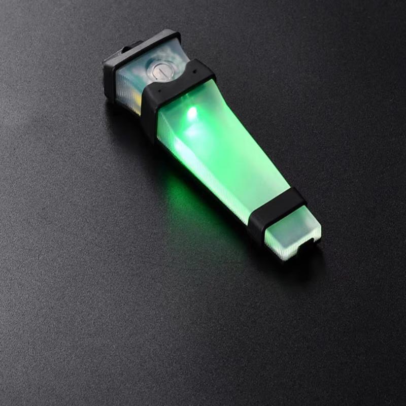 Umbrella Walker Helmet Signal Light