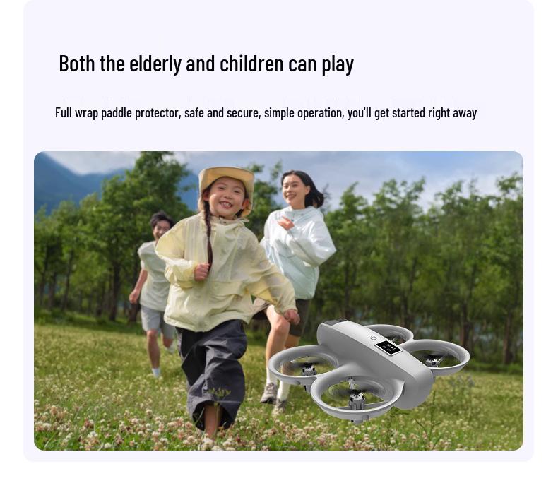 T3 Mini Drone with Dual Camera, Electric Dimming, Optical Flow, and Obstacle Avoidance for Aerial Photography.