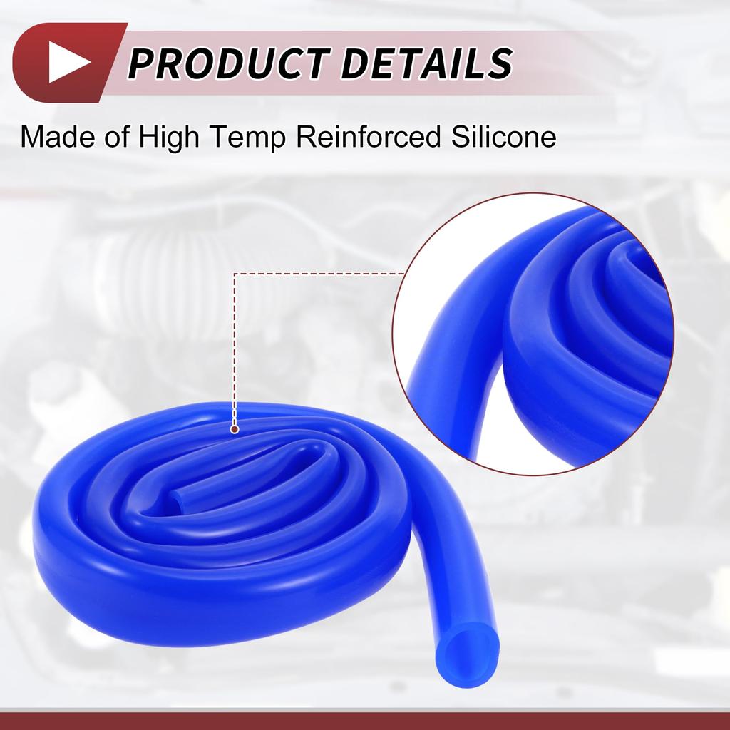 HEROFFIX Air and Water Silicone Vacuum Tube Hose High Temperature