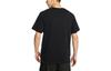 Nike T Shirts Men's Black Crew Neck Moderate Straight Fit DQ2414-010