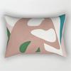 30x50 Nordic Abstract Geometric Splicing Leaf Plant Print Pillowcase Modern Fashion Polyester Cushion Cover Sofa Home Decor