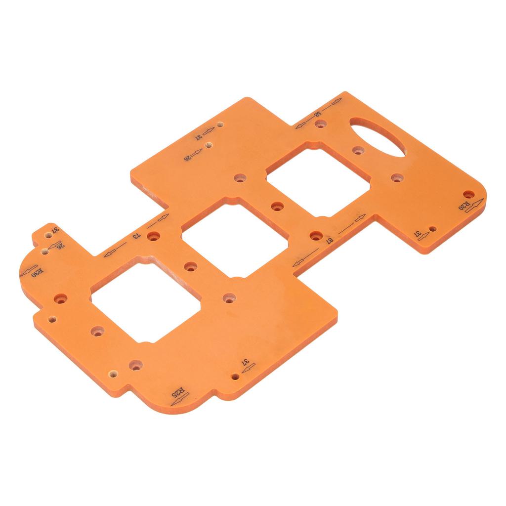 Woodworking Round Corner Radius Templates R20 R25 R30 Universal Woodworking Router Template