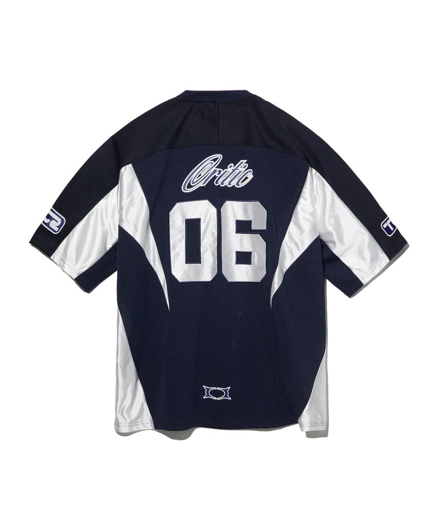 CRITIC Progear Mesh Graphic Set Up T-Shirts Navy