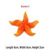 Coral Reef Marine Fish Tank Decoration Set: Starfish and Coral Resin Ornaments