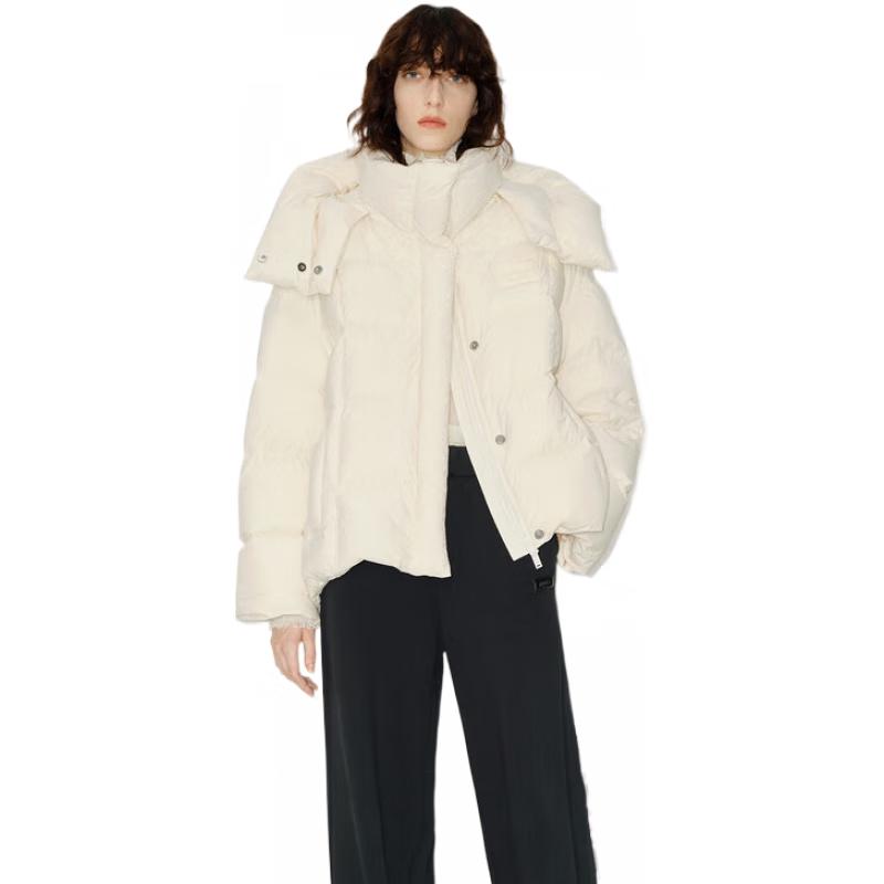 

MO&Co. Women s Puffer Down Jacket with Removable Hood M 165