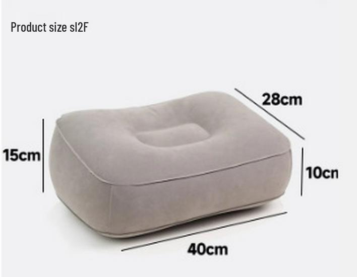 Neukundenrabatt: Reise Aufblasbare Fußstütze für Flugzeug, Zug oder Auto