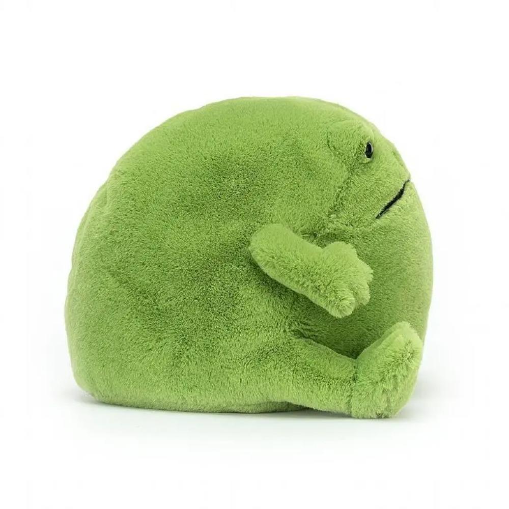 Ricky Rain Frog Plush Toy - Cartoon Stuffed Animal Doll Cute Emotional Support Frog Toy for Stress Relief & Gift
