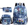 Poppy's Game Time Starry Sky Elementary School Bag Nightmare Animal Large Capacity Backpack Three-piece Set