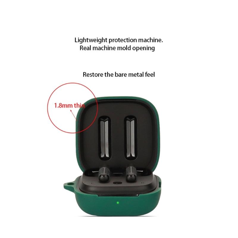 Schutzhüllen für QCY T13 ANC Ohrhörer Staubdichter Schutz Waschbare Ladeboxen Hülle Kratzfeste Abdeckung