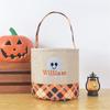 Fabric Trick or Treating Bucket Bag Friendly Halloween Party Accessory For Children Candy Collection