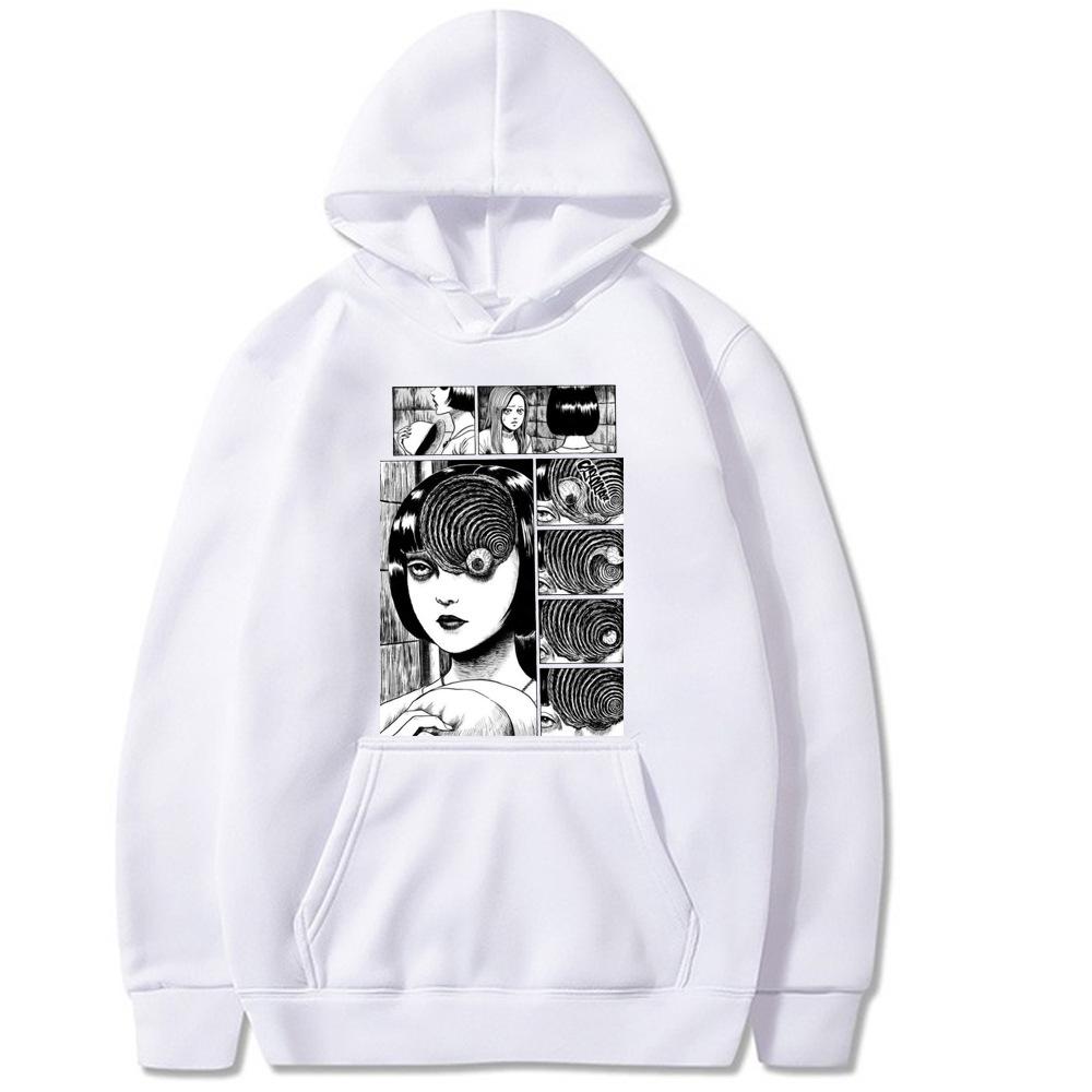 Japanese Comics Maruo Suehiro Hoodie Junji Ito Men's Hoodie Sweatshirt Men Women Fashion Design Pullover Fleece Hoodies