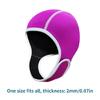 2mm Thermal Swimming Caps Diving Hood Comfortable Dive Caps Surf Caps Practical Diving Caps for Man Women