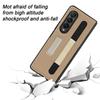 Phone Case Compatible for Galaxy Z Fold 3 5G Case with Pen Holder Nonslip Shockproof Leather Phone