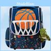 Kids Double Shoulder Bag With Cute Cartoon Pattern And Breathable Material For Preschoolers