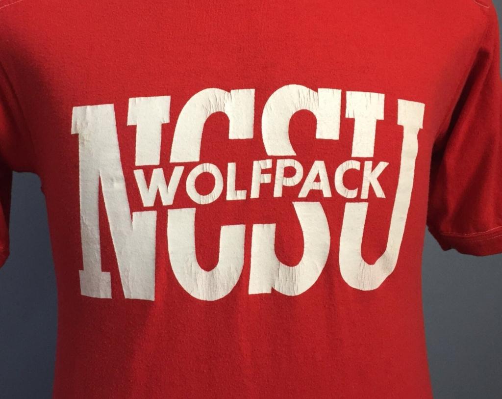 80s Vintage North Carolina State Wolfpack University NCSU ncaa college T-Shirt - SMALL