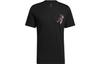 T Shirts Men's Black Crew Neck Moderate Straight Fit HK6723