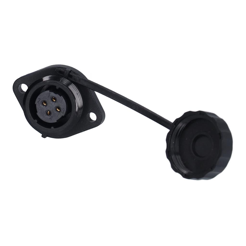 SP16 Flange Waterproof Aviation Plug Socket IP68 Male and Female Butt Joints Flange Waterproof Connector4 Core (250V 5A)