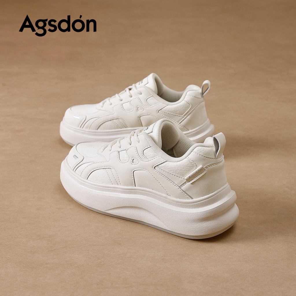 Thick-soled new spring small man shows height casual sports shoes student board shoes