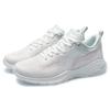 Li Ning Non-Slip Shock Absorbing Durable Low-Top Running Shoes Women Sneaker White Green ARHR120-2