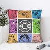 Digimon Monster Novelty Pillowcase Polyester Cushion Cover Decor Kawaii Digital Monsters Anime Pillow Case Cover Home Zipper