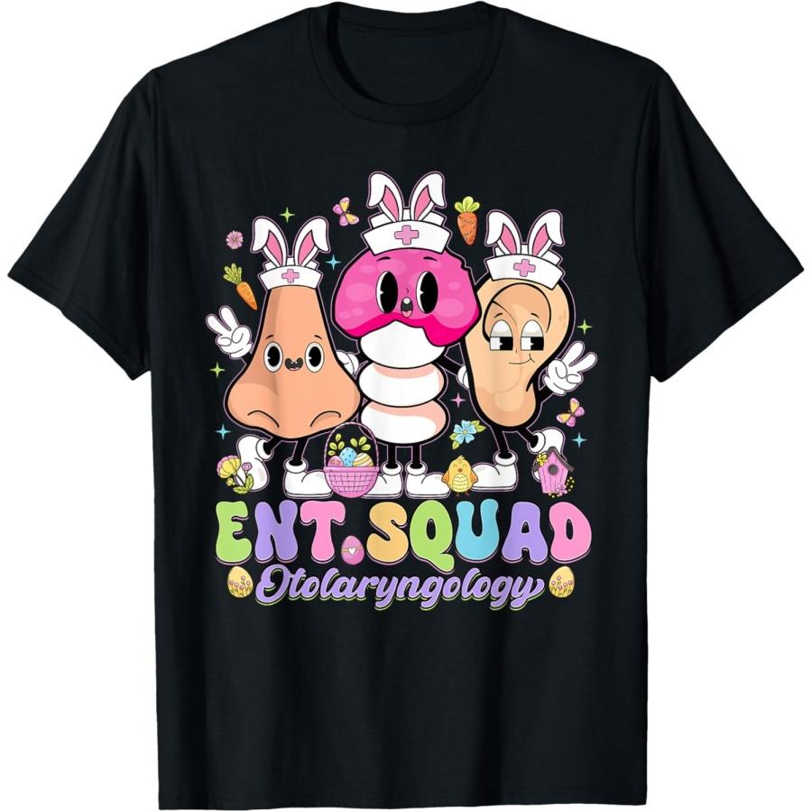 

ENT Squad Otolaryngology Easter Day Otolaryngologists T-Shirt XXXXXL чорний