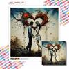 New Arrival 5D DIY Full Circle Diamond Painting "Love Tree for Couples" Embroidery Cross Stitch Home Decor Gift