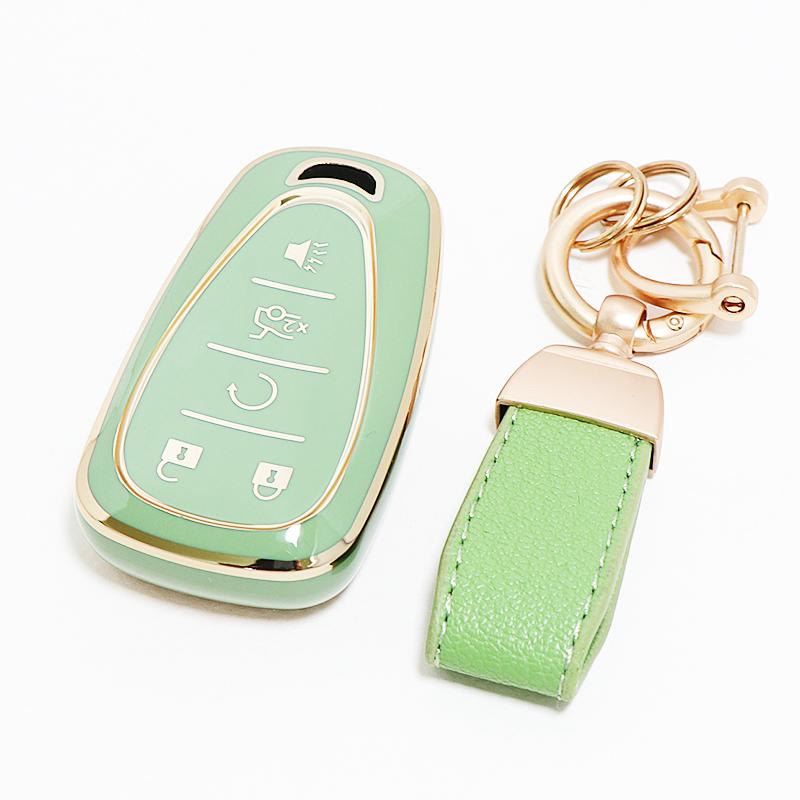 5 Button Shell Fob For Chevrolet Volt Bolt Trax Orlando Cruze Spark Camaro Malibu Blazer Traverse Onix Equino Car Key Case Cover