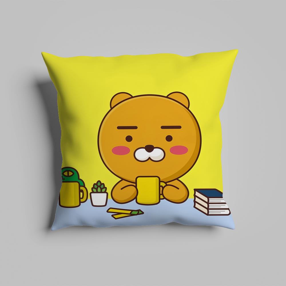 Pillow Case luxurious home office, sofa decorative Multi sized car seat cushions, pillowcases Kakao R-Ryan cute cartoon