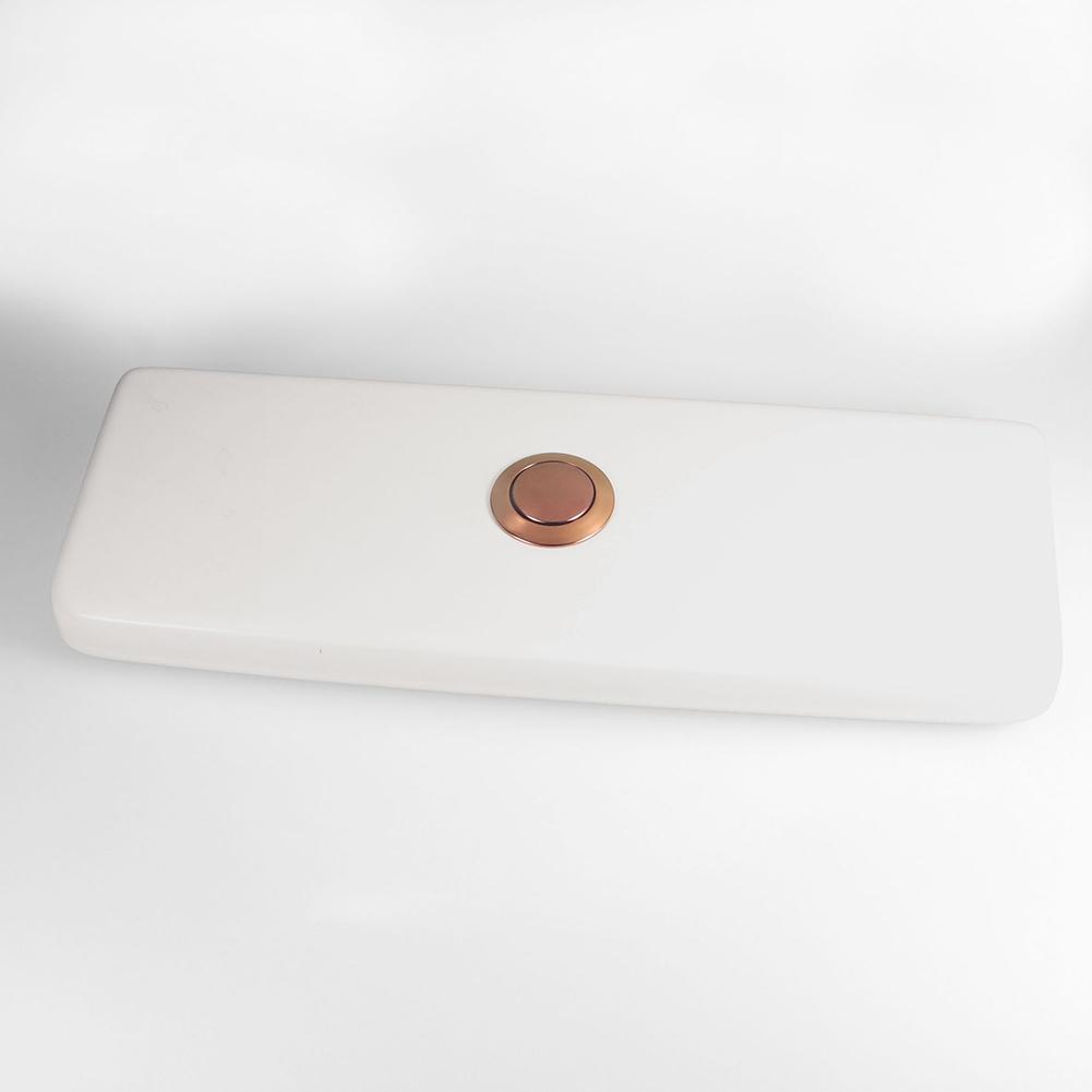 

Bathroom Flush Button 38mm Single Press Type Designed for Compatibility with Common Toilet Flush Valves and Everyday Use Electric plating