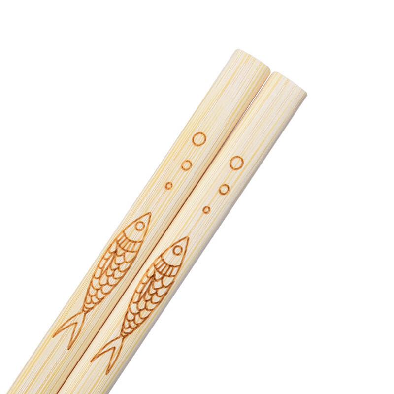 Engraved Bamboo Chopsticks