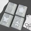 Korean-Style Milky White Cute M5 Ring Binder Diary Planner Notebook
