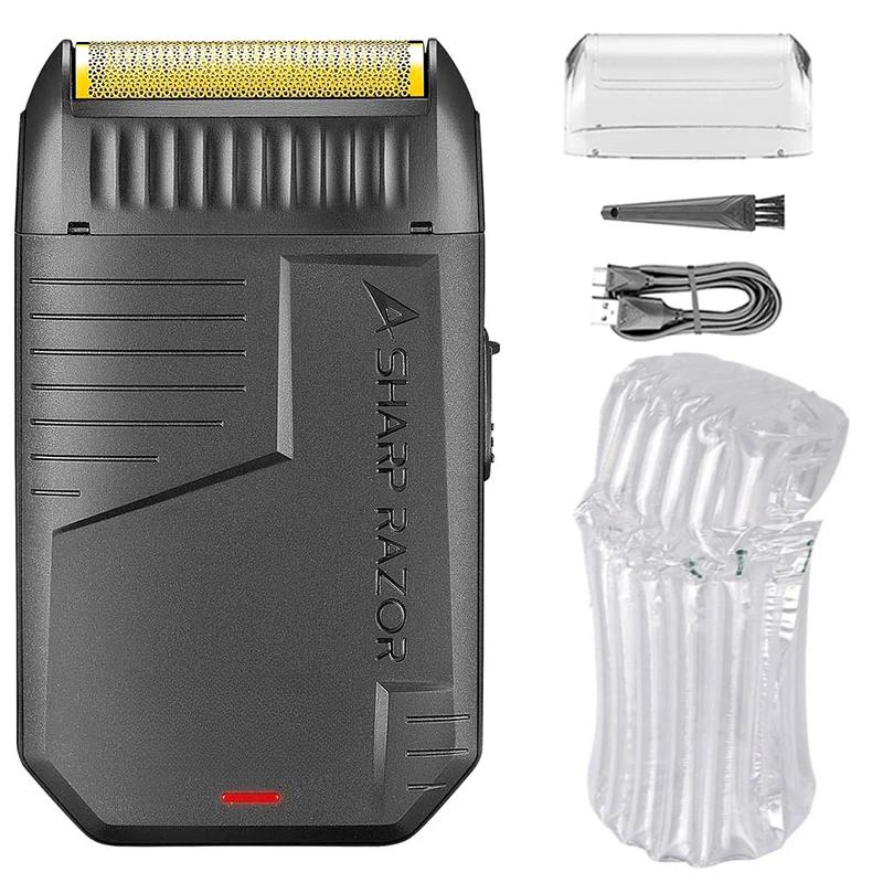 

Оригинальная Бритва Профессиональная Электробритва для Мужчин Портативный Триммер для Бороды Перезаряжаемая Бритва Мужская Бритвенная Машинка V-375