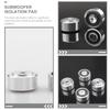 4 Pcs Speaker Shock Absorber Feet Isolation Pad for Subwoofer Damping Stand Turntable Spikes