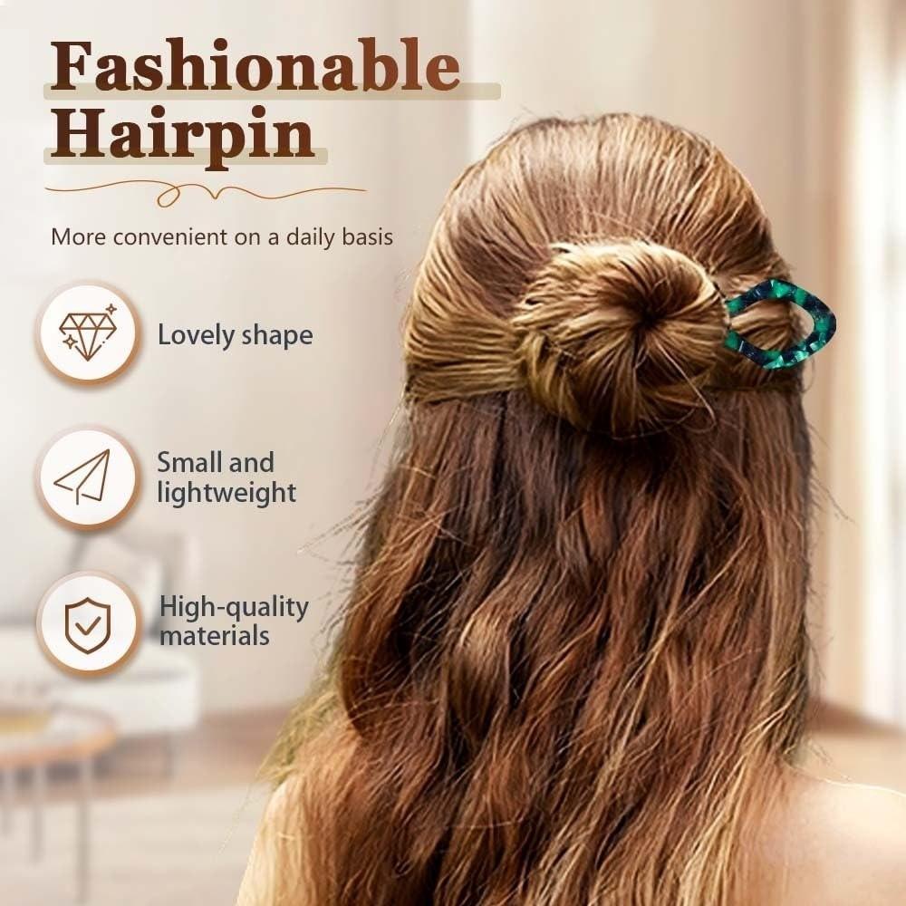 Headbands French Hair Pins V-Shaped Hair Sticks Hairstyle Tool Hair Fork