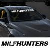 Morsomme Milfhuntere Grafiske Dekaler Bil Vinyl Frontrute Vindu Racing Sport Dekorasjon Dekal Auto Tuning Tilbehør