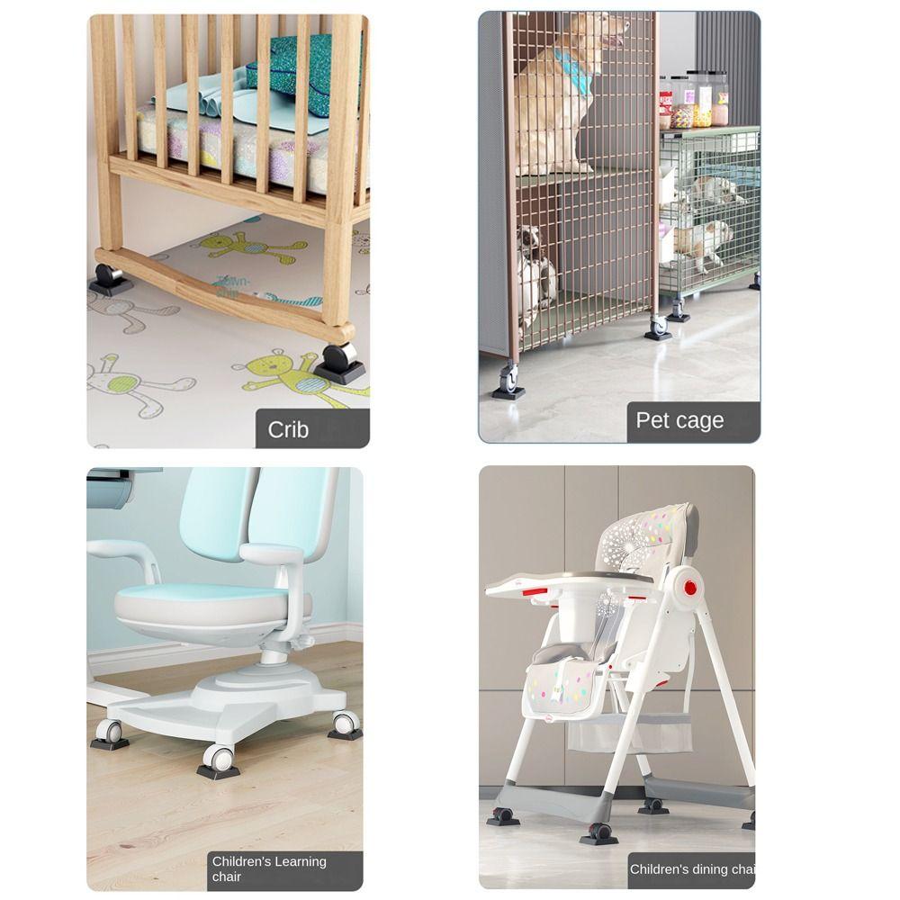 Floor Mat Floor Protection Cover Wheel Holder Pulley Fixing Pad Chair Fixing Pad Chair Foot Pad