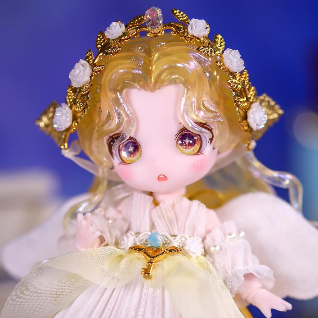 ICY Fortune Days 13cm bjd doll anime style doll perfect for DIY girl doll - set, gift, decoration, exercise, collection, 8+(Libra)