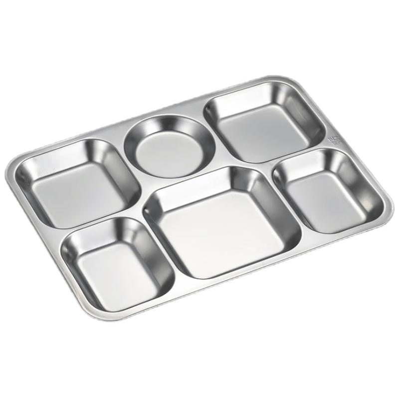 Shunbo Hongyang 304 Stainless Steel Divided Meal Tray