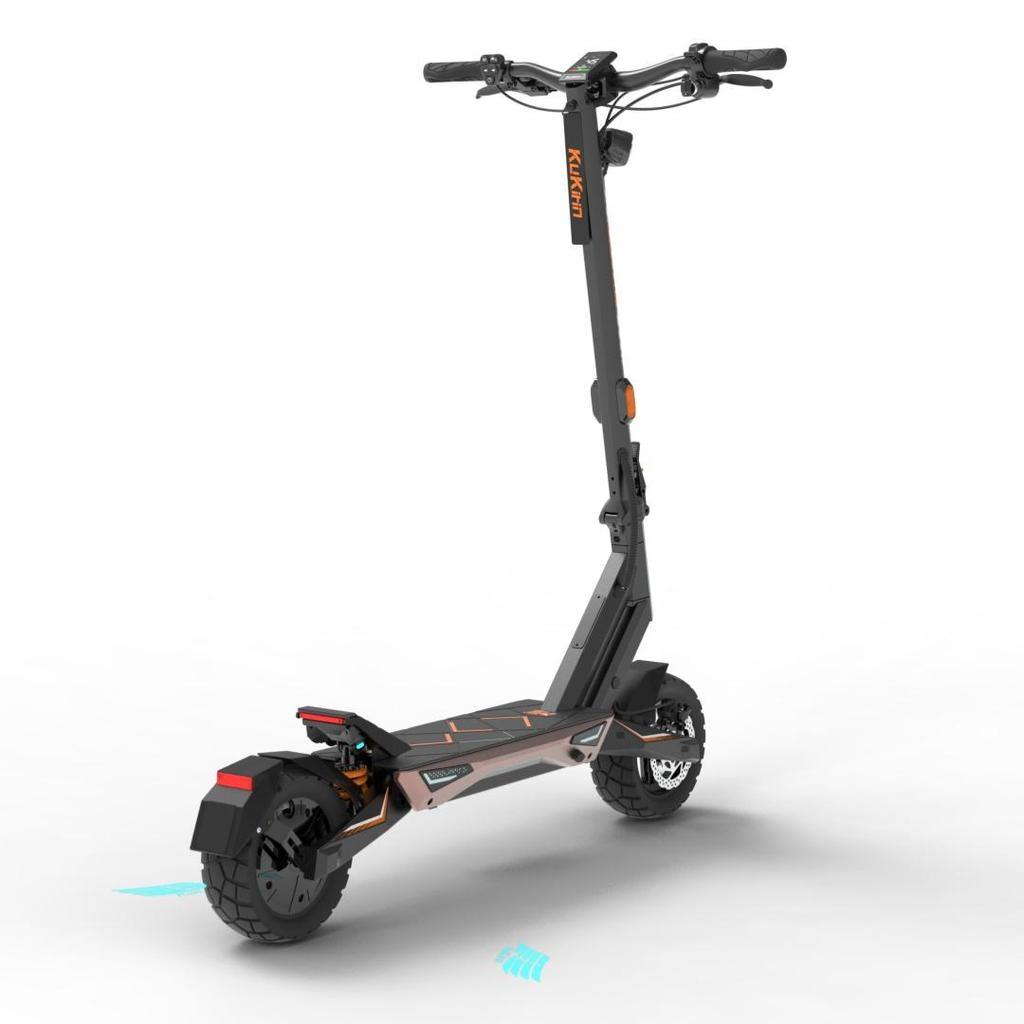 Patinete Eléctrico Kukirin T3 Motor 800W Batería 48V 15.6AH E-Scooter para Adultos Velocidad 45KM/H Autonomía 58KM Carga 120KG Plegable Escooter