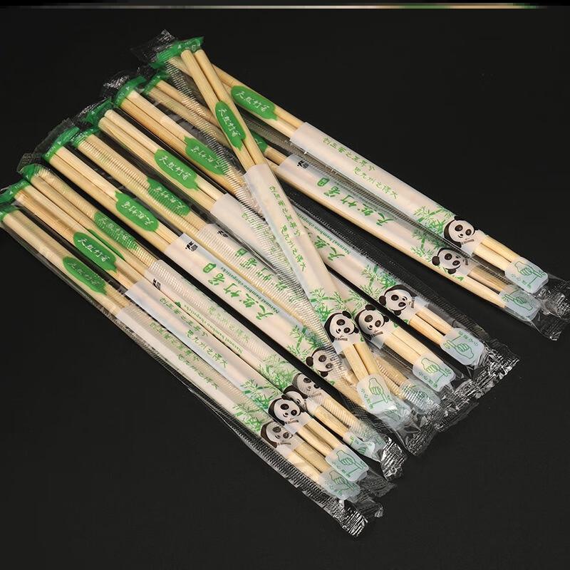 Thickened Disposable Bamboo Chopsticks, 2000 Pairs
