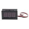 DC 3.5-30V Digital Car Voltmeter Automotive Voltage Meter Red/Blue/Green12V 24V Motorcycle Vehicle LED Display Voltage Tester