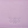 New PINKO Click Series Cow Leather Envelope Bag, Crossbody Bag, Shoulder Bag Mini Women's Purple 100069-A0F1-Y13Q