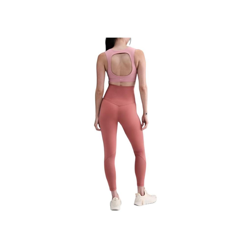 Nike Schlank geschnittene, elastische High-Waist-Neunpunkt-Sporthose für Damenunterteile DV9021-638